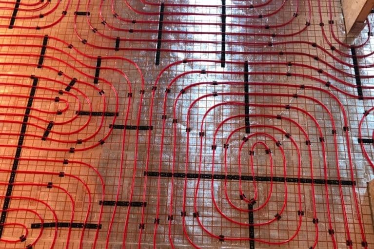 Установка теплого пола