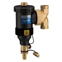 545306 Дешламатор с магнитом Caleffi Dirtmag вертикальная горизонтальная установка