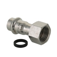 Пресс-фитинг с накидной гайкой Valtec VTi.908