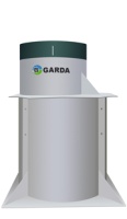 Септик Юнилос GARDA-10-2200-С (Самотечный)