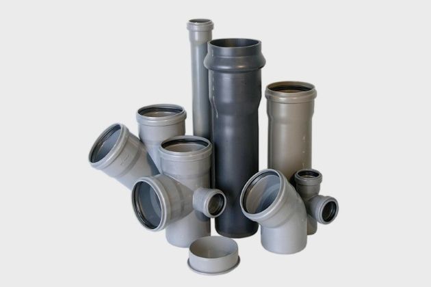 Канализационные трубы и фитинги