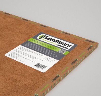 Звукоизоляционная панель SoundGuard 1200× 800 ×13 мм (0,96 м2), с кварцевым наполнителем 101034